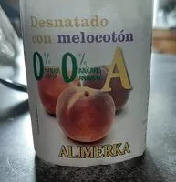 Mängden socker i Yogur desnatado con melocotón