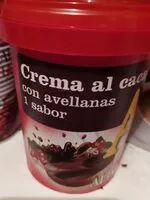 Mängden socker i Crema al cacao con avellanas 1 sabor