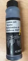 Mängden socker i Crema all "Acetato Balsámico di Modena IGP"