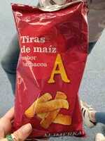 Mängden socker i Tiras de maíz sabor barbacoa