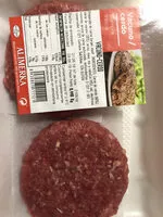Mängden socker i Burger meat vacuno y cerdo