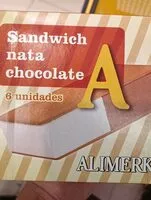 Mängden socker i Sandwich nata chocolate