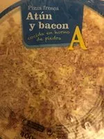 Mängden socker i Pizza fresca atún y bacon