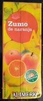 Mängden socker i Zumo de naranja