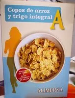 Mängden socker i Copos de arroz y trigo integral