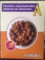 Mängden socker i Cereales chocolateados rellenos de chocolate