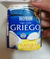 Mängden socker i Yogur griego natural