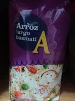 Mängden socker i Arroz largo basmati