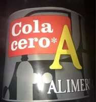 Mängden socker i Cola cero