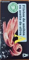 Mängden socker i Filetes de anchoa en aceite de oliva