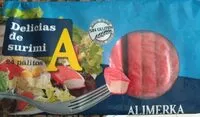 Mängden socker i Delicias de surimi