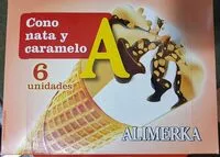 Mängden socker i Cono nata y caramelo