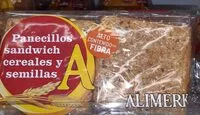 Mängden socker i Panecillos sándwich cereales y semillas