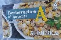 Mängden socker i Berberechos al natural