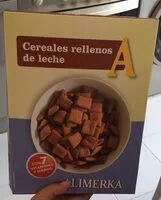 Mängden socker i Cereales rellenos de leche