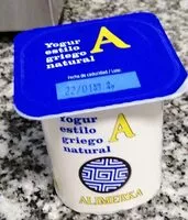 Mängden socker i Yogur estilo griego natural