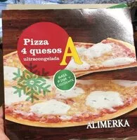 Mängden socker i Pizza 4 quesos