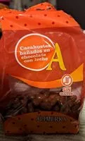 Mängden socker i Cacahuetes bañados en chocolate con leche