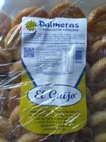 Mängden socker i Palmeras integrales de hojaldre