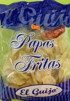 Mängden socker i Patatas fritas