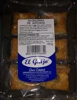 Mängden socker i Hojaldres de astorga