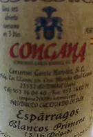 Mängden socker i Espárragos blancos primera