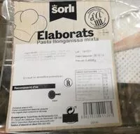Mängden socker i Elaborats pasta llonganissa mixta