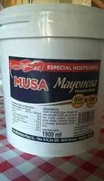 Mängden socker i Mayonesa musa especial hostelería