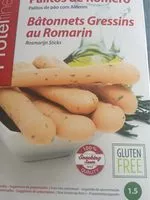 Mängden socker i Batonnets gressin au romarin