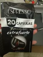 Mängden socker i Expreso 20 capsulas extrafuerte