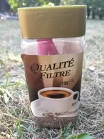 Mängden socker i Café soluble lyophilisé