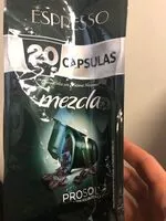 Mängden socker i Capsulas espresso mezcla