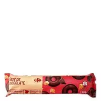 Mängden socker i Aros de chocolate negro
