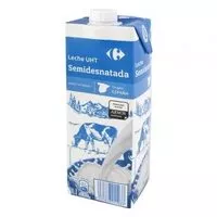 Mängden socker i Leche UTH Semidesnatada