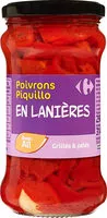 Mängden socker i Poivrons de Piquillo en lanières