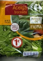 Mängden socker i Acelga troceada