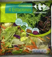 Mängden socker i Ensalada IV estaciones