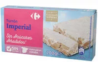 Mängden socker i Turrón imperial sin azúcar