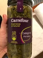 Mängden socker i Espinacas al natural