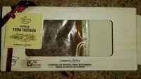Mängden socker i Turrón de yema