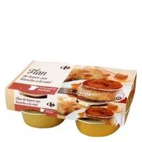 Mängden socker i Flan de huevo con bizcocho a la miel