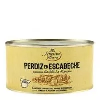 Mängden socker i Perdiz en escabeche