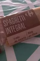 Mängden socker i Spaghetti integrales