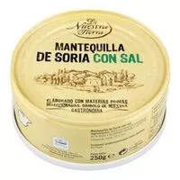 Mängden socker i Mantequilla sal soria