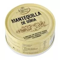 Mängden socker i Mantequ sin sal soria