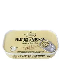 Mängden socker i Filetes de anchoa cantabrico