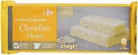 Mängden socker i Turrón crujiente blanco