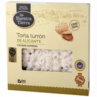Mängden socker i Torta turrón de Alicante