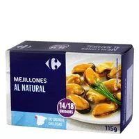 Mängden socker i Mejillón natural