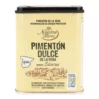 Mängden socker i Pimentón dulce la vera